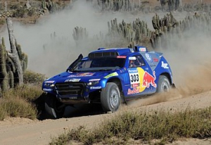 Sainz afronta la última etapa con una delicada ventaja