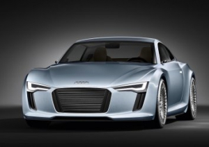 Salón de Detroit 2010: El Detroit-Showcar Audi e-tron representa otra variante de vehículo eléctrico desarrollado por Audi