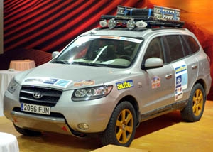 Salón del Automóvil de Barcelona 2007: la aventura el "desierto de los niños" en el estand de Hyundai