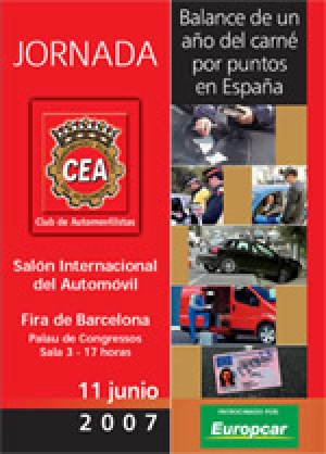 Salón del Automóvil de Barcelona 2007: Un año de carné por puntos