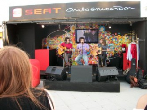 Seat de gira en el mes de mayo apoyando el Rock in Río Madrid