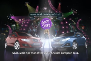 SEAT y Shakira inician su colaboración con un spot de animación digital 