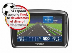 Si España gana la final, Tom Tom devolverá el dinero a quien adquiera un GO 950 , GO 750, GO 550 o GO Safety Edition