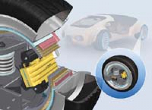 Siemens VDO desarrolla el concepto eCorner que integra transmisión, dirección, amortiguadores y frenos en las ruedas