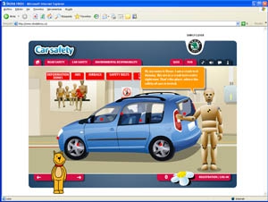 Škoda Auto lanza un portal sobre seguridad vial para niños