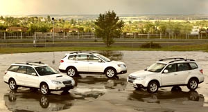 Subaru, Vehículo Oficial de ARCO 2009