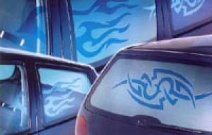 Tatuajes para ventanas traseras