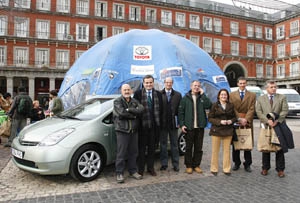 Toyota, coche oficial en Pirena 2008