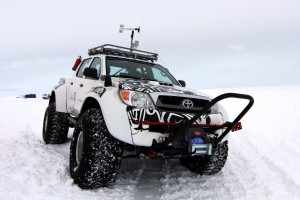 Toyota Hilux, batiendo récords en la Antártida