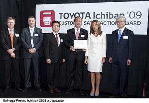 Toyota Motor Europe galardona a tres concesionarios españoles con los Premios europeos a la satisfacción del cliente «Ichiban»