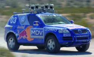Un Touareg gana la carrera de vehículos sin conductor