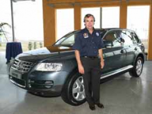 Un Volkswagen Touareg -de calle- para Carlos Sainz 