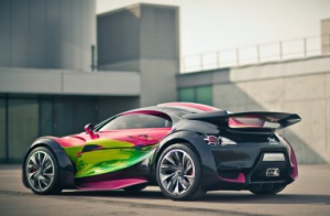 Una versión «Artcar» para el Citroën Survolt