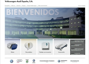 El Grupo Volkswagen estrena nueva web corporativa