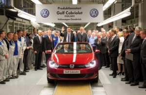 Volkswagen inicia la producción del Golf Cabrio en Osnabruck