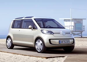 Volkswagen presenta en primicia mundial el concept car Space Up, el primer coche del mundo que utiliza pilas de combustible de alta temperatura