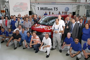 Volkswagen Vehículos Comerciales producen el T5 1.000.000