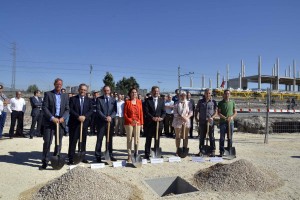Volkswagen pone la primera piedra de la nueva planta de depuración de Navarra
