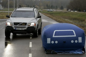 Volvos equipados con cámaras realizan pruebas de seguridad de campo en Europa