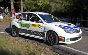 WRC: Buenos cronos para Marcos Barquín Diego en su debut en el mundial