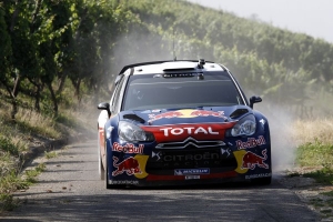 El Citroen DS3 en los tests sobre asfalto