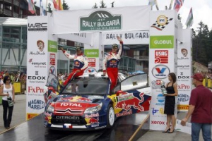 WRC: Loeb y Citroën más lideres después de vencer en Bulgaria