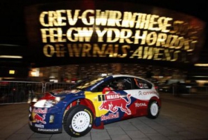 WRC: Rallye de Gales.- Loeb líder tras la primera etapa. 