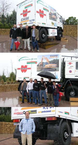 WWW.AUTOPROFESIONAL.COM y NEUMÁTICOS + ACCESORIOS patrocinan el camión T4 del equipo Giro Team que dará asistencia técnica a la única tripulación íntegramente femenina en el Rally Barcelona-Dakar 2005