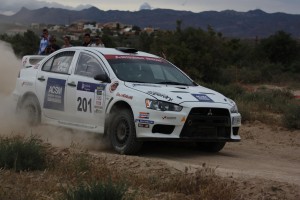 Mitsubishi Evo Cup: La baja Aragón acoge una nueva prueba los Rallyes de Tierra y los TT